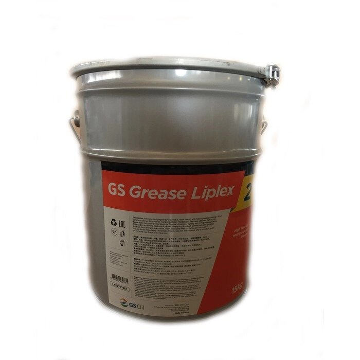Смазка многоцелевая GS Grease Liplex 2, 15 кг от компании Интернет-гипермаркет «MOLL» - фото 1