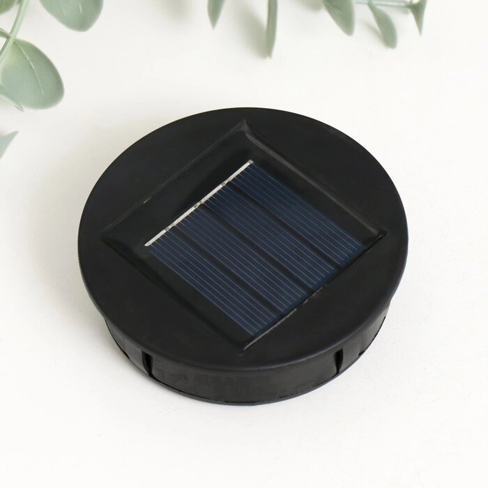 Солнечная батарея для сувениров круглая 8х8х2 см от компании Интернет-гипермаркет «MOLL» - фото 1