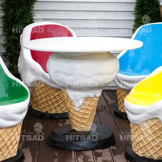 Стол Мороженое от компании Интернет-гипермаркет «MOLL» - фото 1