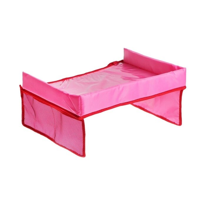 Столик для детского автокресла TORSO, розовый от компании Интернет-гипермаркет «MOLL» - фото 1