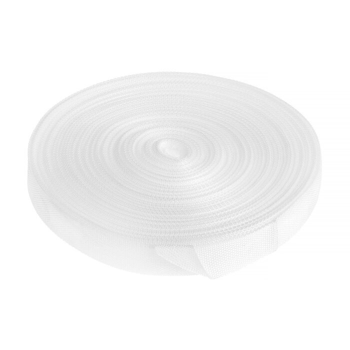 Стропа ременная 30 мм, для окантовки eva ковриков, катушка 50 м, белая от компании Интернет-гипермаркет «MOLL» - фото 1
