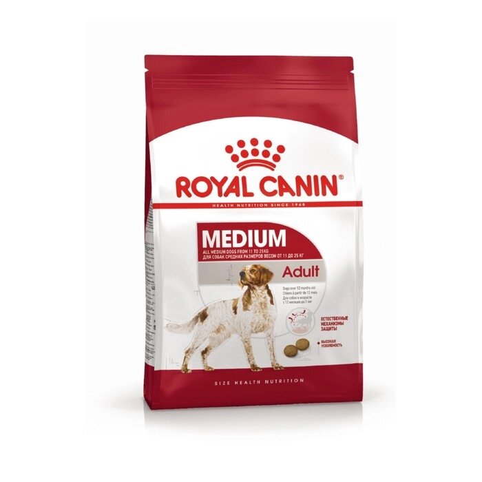 Сухой корм RC Medium Adult для взрослых собак, 3 кг от компании Интернет-гипермаркет «MOLL» - фото 1
