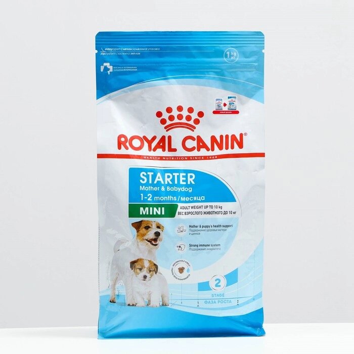 Сухой корм RC Mini Starter Mother & Babydog для щенков, 1 кг от компании Интернет-гипермаркет «MOLL» - фото 1