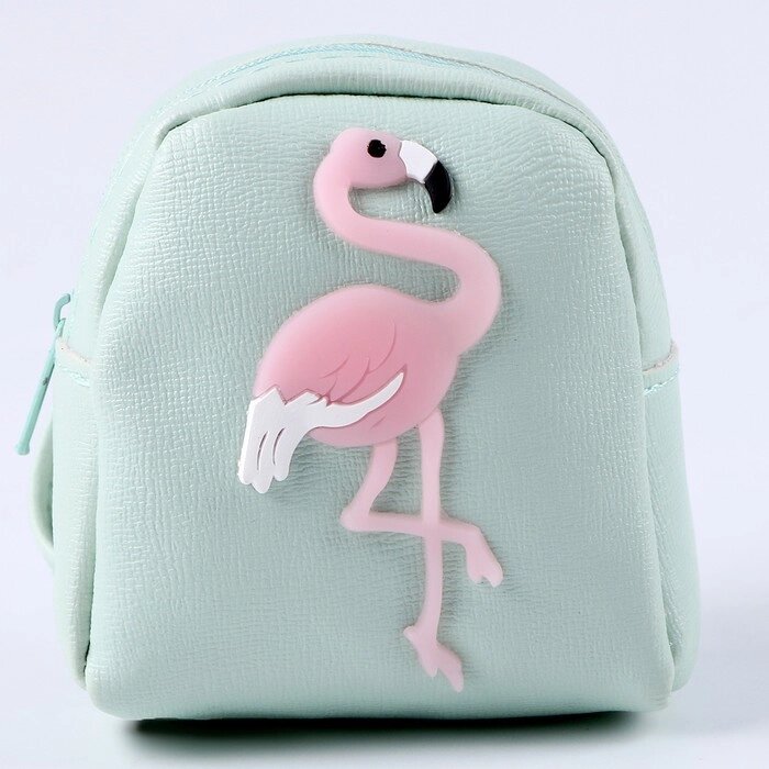 Сумка для куклы "Фламинго", цвет зеленый от компании Интернет-гипермаркет «MOLL» - фото 1
