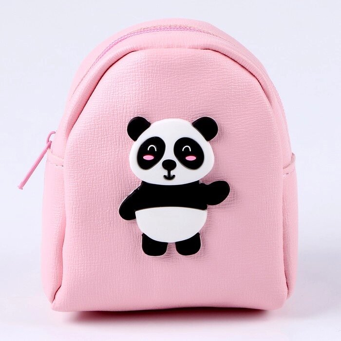 Сумка для куклы "Панда", цвет розовый от компании Интернет-гипермаркет «MOLL» - фото 1
