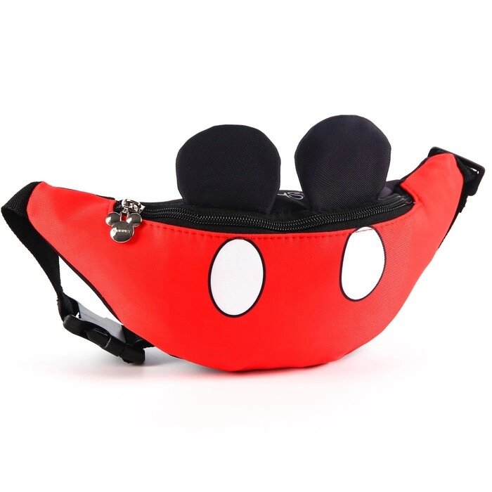 Сумка поясная текстильная "Mickey Mouse" Микки Маус от компании Интернет-гипермаркет «MOLL» - фото 1