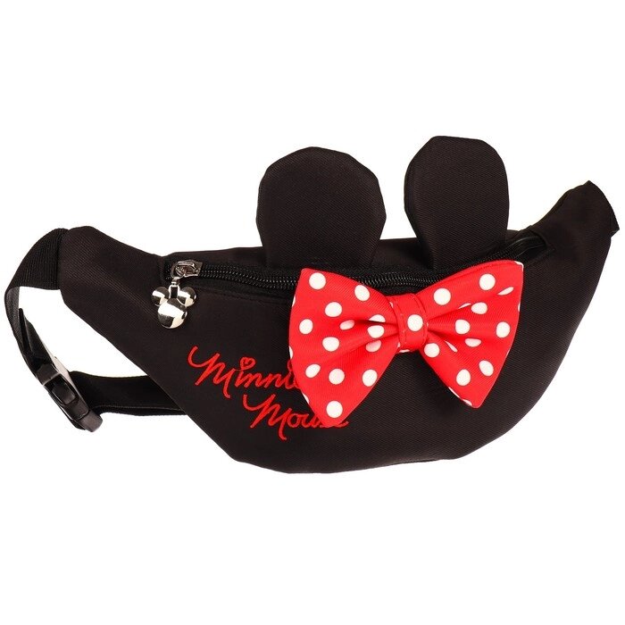 Сумка поясная текстильная "Minnie Mouse" Минни Маус от компании Интернет-гипермаркет «MOLL» - фото 1