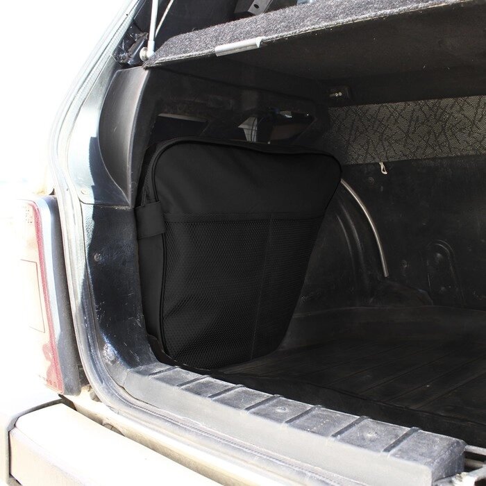Сумка-вкладыш в багажник Lada Niva 4x4, 2 шт, оксфорд 600, чёрный от компании Интернет-гипермаркет «MOLL» - фото 1