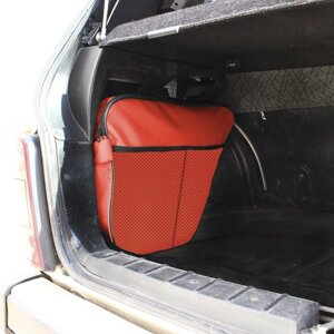 Сумка-вкладыш в багажник Lada Niva 4x4, 2 шт, оксфорд 600, красный