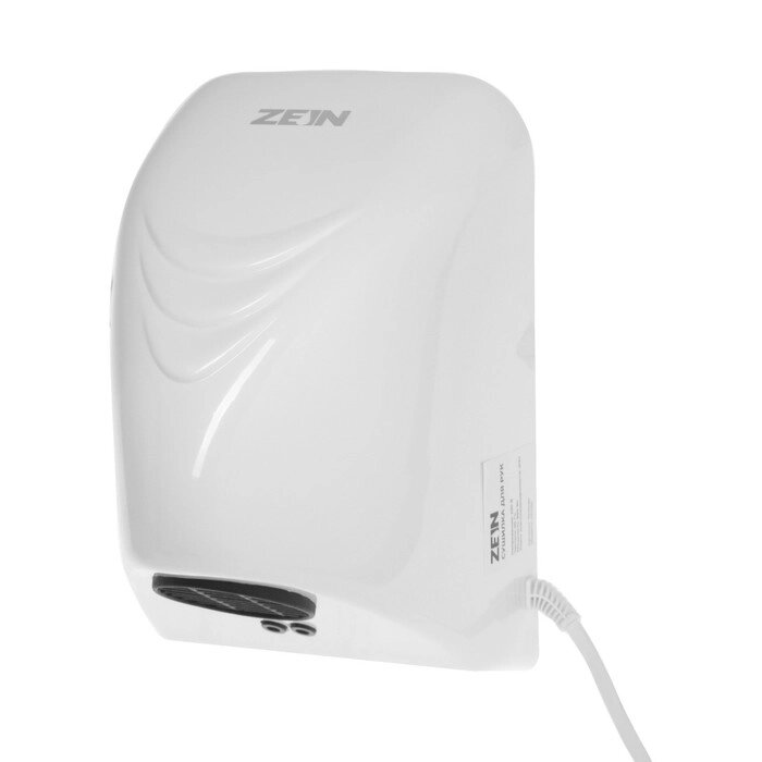 Сушилка для рук ZEIN HD226, 0.85 кВт, 140х150х215 мм, белый от компании Интернет-гипермаркет «MOLL» - фото 1