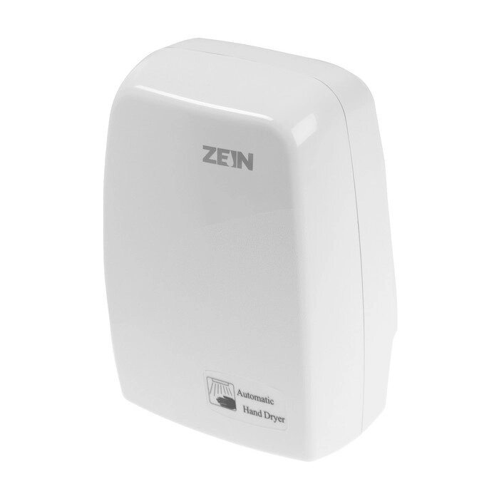Сушилка для рук ZEIN HD227, 1 кВт, 170х100х260 мм, белый от компании Интернет-гипермаркет «MOLL» - фото 1