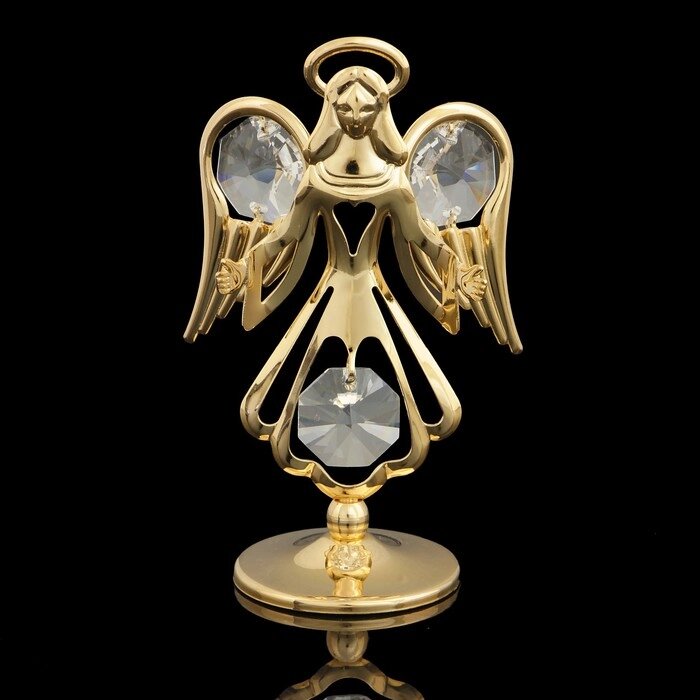 Сувенир "Ангел", с кристаллами Сваровски, 7,5 см от компании Интернет-гипермаркет «MOLL» - фото 1