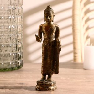 Сувенир "Будда" 20 см, бронза