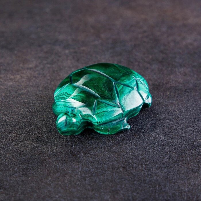 Сувенир "Черепаха", натуральный малахит от компании Интернет-гипермаркет «MOLL» - фото 1
