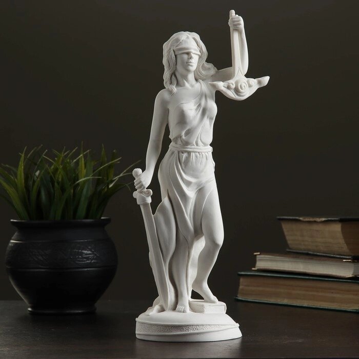 Сувенир "Фемида - богиня правосудия" 27,5см от компании Интернет-гипермаркет «MOLL» - фото 1