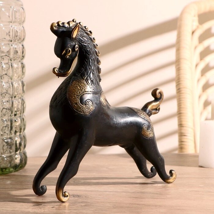 Сувенир "Конь" 20х23 см, бронза от компании Интернет-гипермаркет «MOLL» - фото 1
