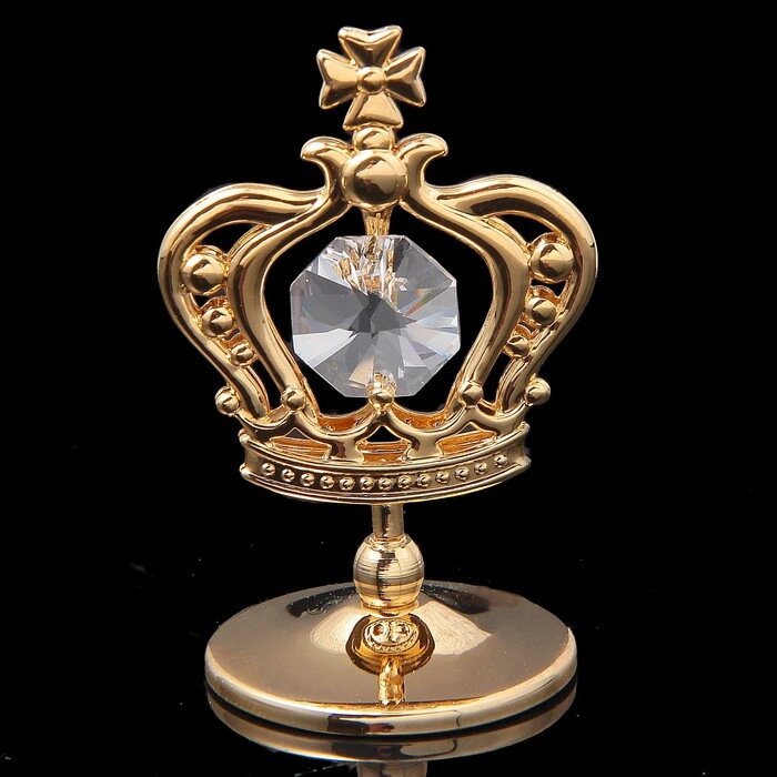 Сувенир "Корона", с кристаллами Сваровски от компании Интернет-гипермаркет «MOLL» - фото 1