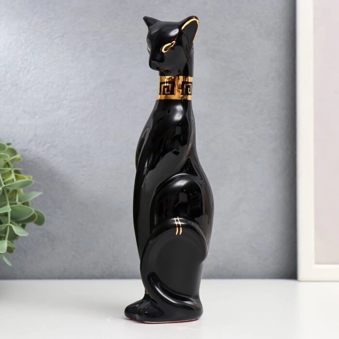 Сувенир "Кошка египетская чёрная" под фарфор от компании Интернет-гипермаркет «MOLL» - фото 1