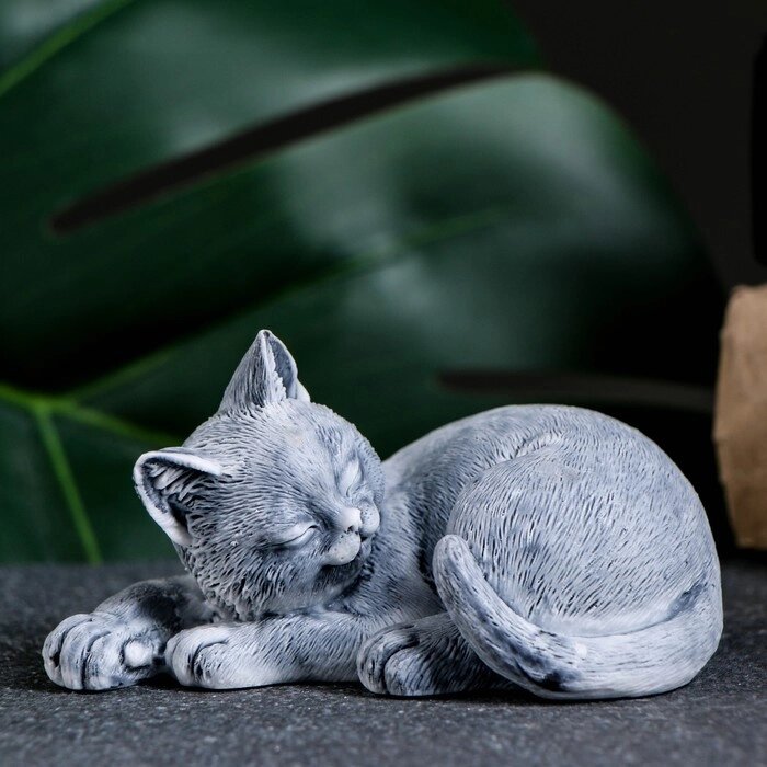 Сувенир "Кошка спящая" 5см от компании Интернет-гипермаркет «MOLL» - фото 1