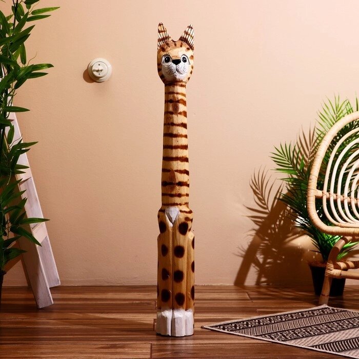 Сувенир "Кот" албезия 100 см от компании Интернет-гипермаркет «MOLL» - фото 1
