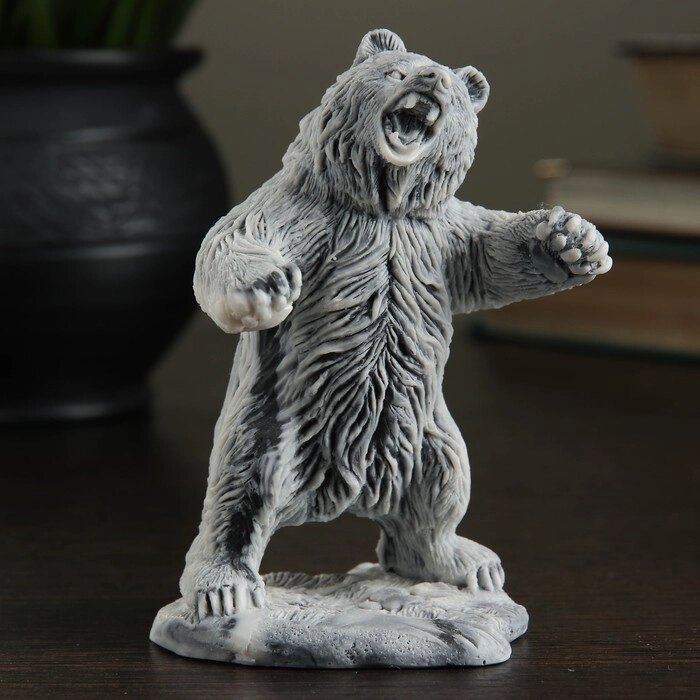 Сувенир "Медведь в ярости" 11см от компании Интернет-гипермаркет «MOLL» - фото 1