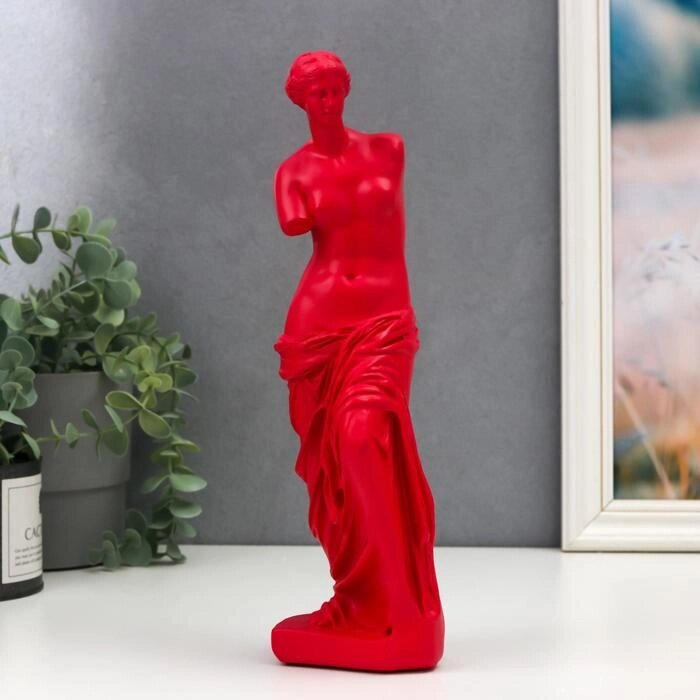 Сувенир полистоун "Венера" красная 28х7,5х8 см от компании Интернет-гипермаркет «MOLL» - фото 1