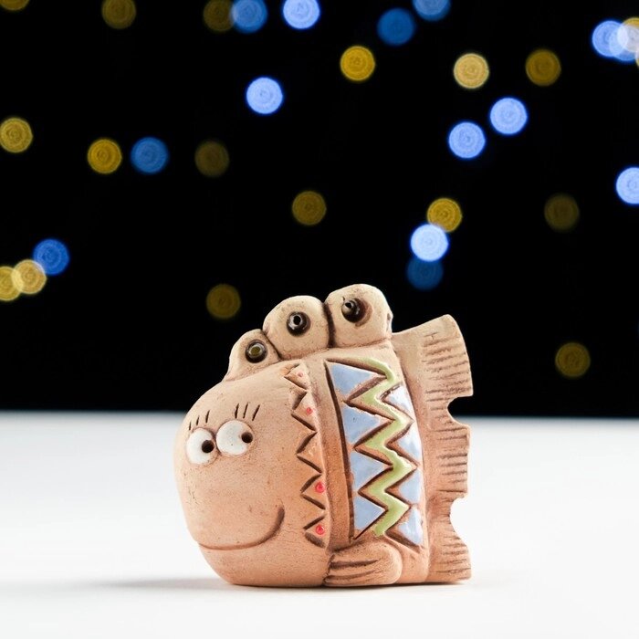 Сувенир "Рыбка-свистулька", керамика от компании Интернет-гипермаркет «MOLL» - фото 1
