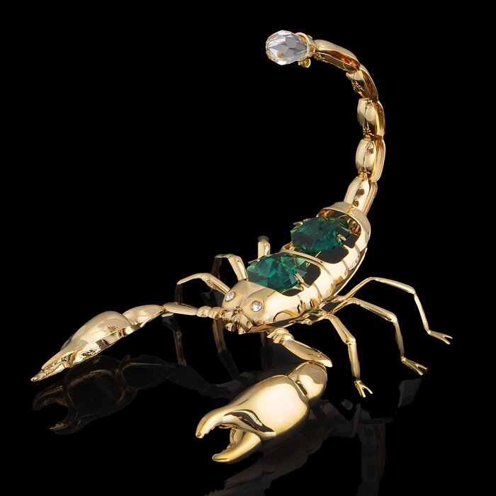 Сувенир "Скорпион", 976 см, с кристаллами Сваровски от компании Интернет-гипермаркет «MOLL» - фото 1