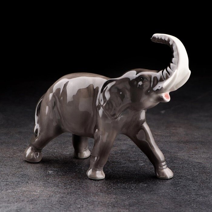 Сувенир "Слон", ручная работа, фарфор от компании Интернет-гипермаркет «MOLL» - фото 1
