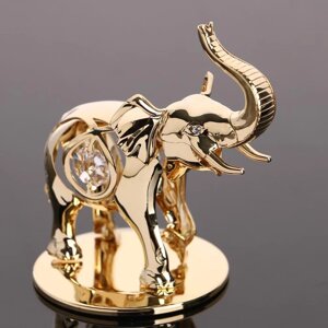 Сувенир "Слон", с кристаллами Сваровски