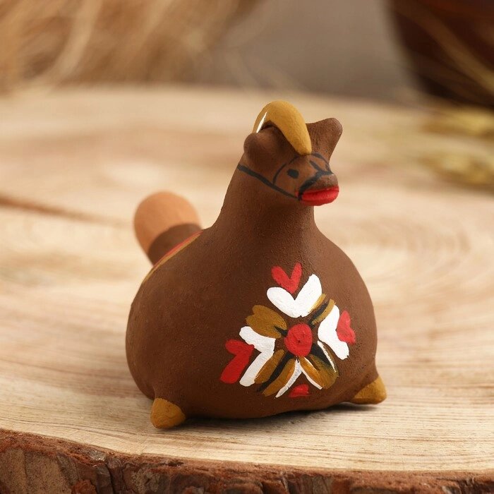 Сувенир"Свистулька-конь", каргопольская игрушка от компании Интернет-гипермаркет «MOLL» - фото 1