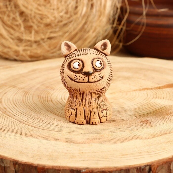 Сувенир свистулька "Котёнок", керамика от компании Интернет-гипермаркет «MOLL» - фото 1