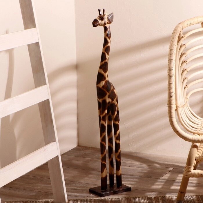 Сувенир "Традиционный жираф", 80 см от компании Интернет-гипермаркет «MOLL» - фото 1