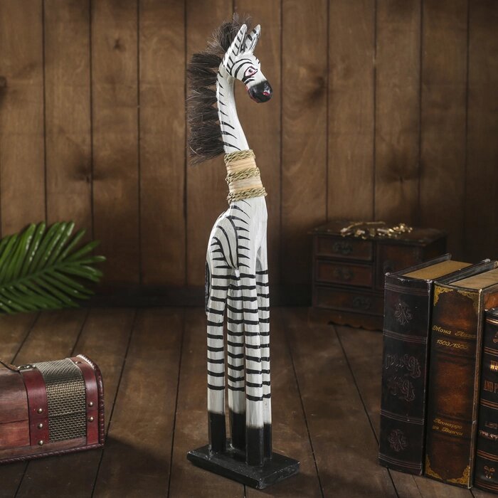 Сувенир "Зебра модель", 60 см от компании Интернет-гипермаркет «MOLL» - фото 1