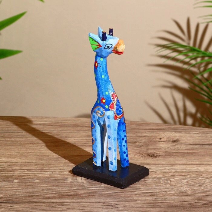 Сувенир "Жираф" албезия 20 см  микс от компании Интернет-гипермаркет «MOLL» - фото 1
