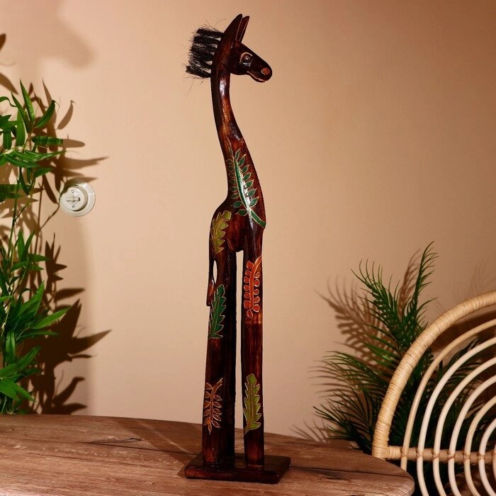 Сувенир "Жираф" албезия 80 см от компании Интернет-гипермаркет «MOLL» - фото 1