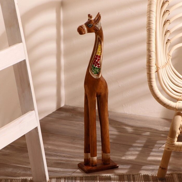 Сувенир "Жираф Цвет", 60 см от компании Интернет-гипермаркет «MOLL» - фото 1
