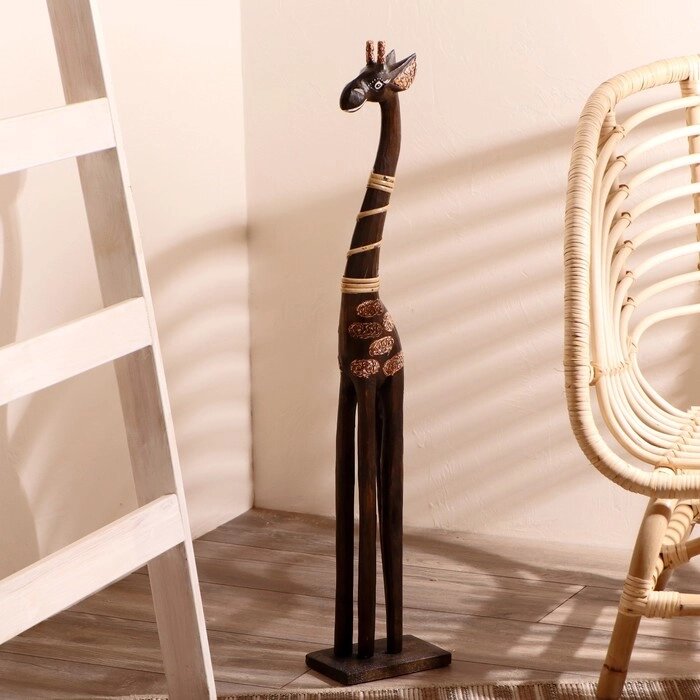 Сувенир "Жираф плетение на шее" от компании Интернет-гипермаркет «MOLL» - фото 1
