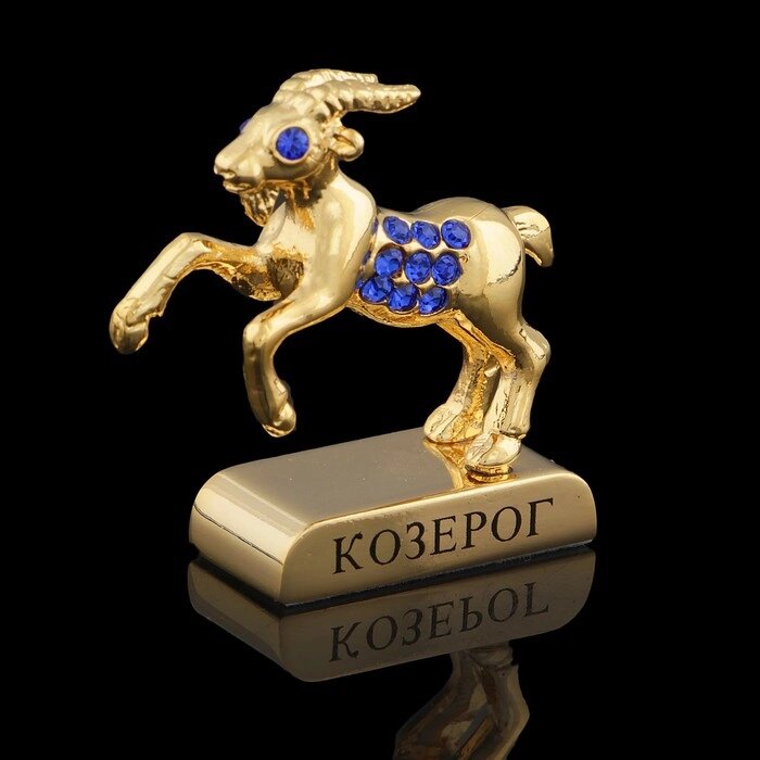 Сувенир знак зодиака "Козерог", 525 см, с кристаллами Сваровски от компании Интернет-гипермаркет «MOLL» - фото 1