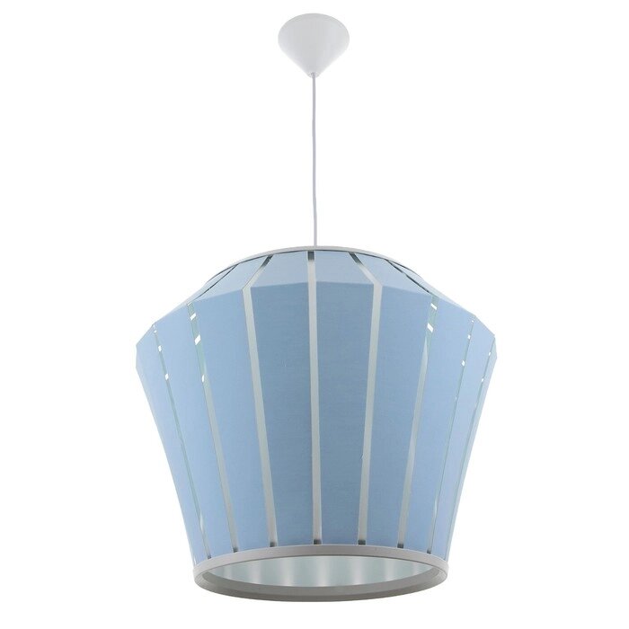 Светильник 1673/1BL E27 40Вт светло-голубой 48х48х36-136 см от компании Интернет-гипермаркет «MOLL» - фото 1