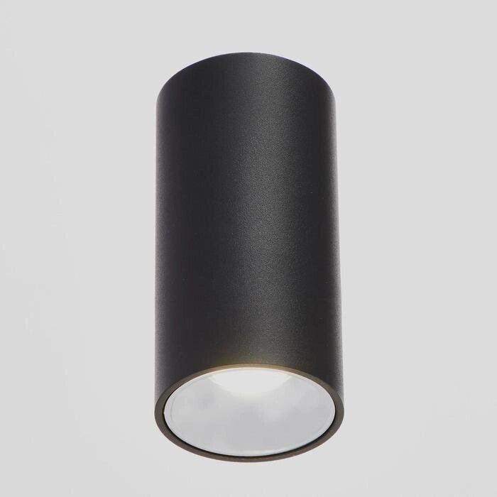 Светильник 671512/1 LED 7Вт черный-серебро 5,5х5,5х10 см от компании Интернет-гипермаркет «MOLL» - фото 1
