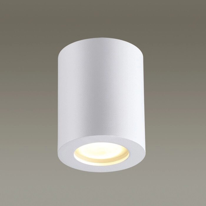 Светильник AQUANA, 1x50Вт, GU10, IP44, цвет белый от компании Интернет-гипермаркет «MOLL» - фото 1