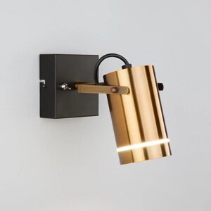 Светильник Bronze, 9Вт LED 4200К, 828лм, цвет бронза, чёрный