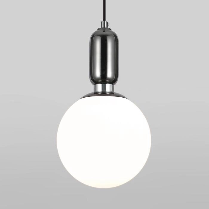 Светильник Bubble, 1x60Вт E27, цвет чёрный от компании Интернет-гипермаркет «MOLL» - фото 1