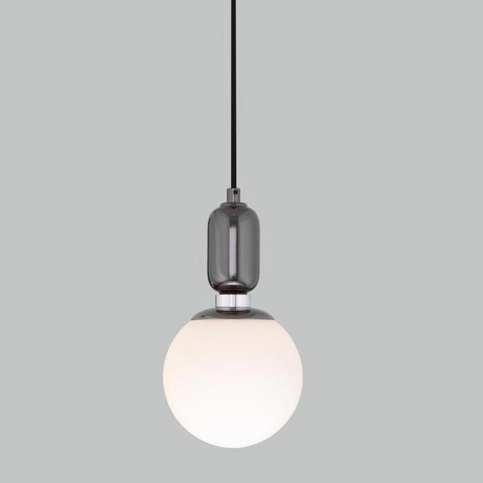 Светильник Bubble, 1x60Вт E27, цвет чёрный от компании Интернет-гипермаркет «MOLL» - фото 1
