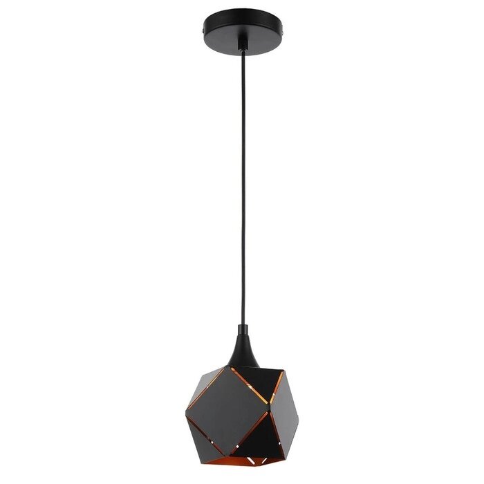 Светильник ENIGMA, 40Вт E14, цвет чёрный от компании Интернет-гипермаркет «MOLL» - фото 1