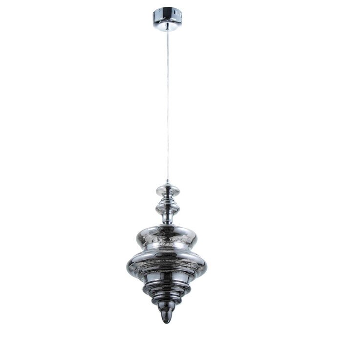 Светильник "Гертруда" LED 15Вт 6000К дымчатое стекло 30х30х45-145см от компании Интернет-гипермаркет «MOLL» - фото 1