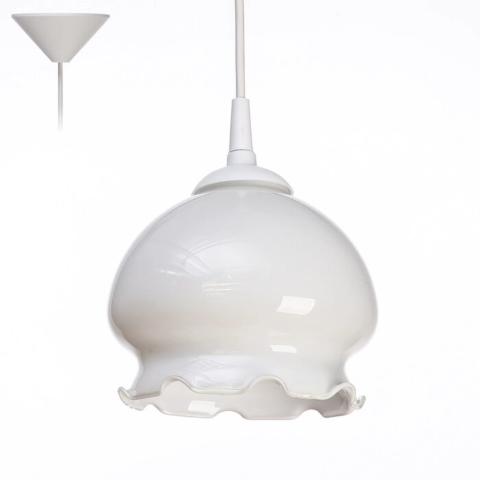 Светильник  "Грибок" 1 лампа E27 60 Вт мол. от компании Интернет-гипермаркет «MOLL» - фото 1