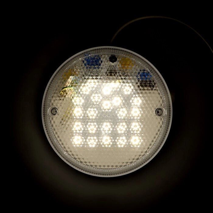 Светильник LED ЖКХ ДБО-10-ФА TDM, 10 Вт, 1300 лм, IP54, фотоакустический датчик от компании Интернет-гипермаркет «MOLL» - фото 1