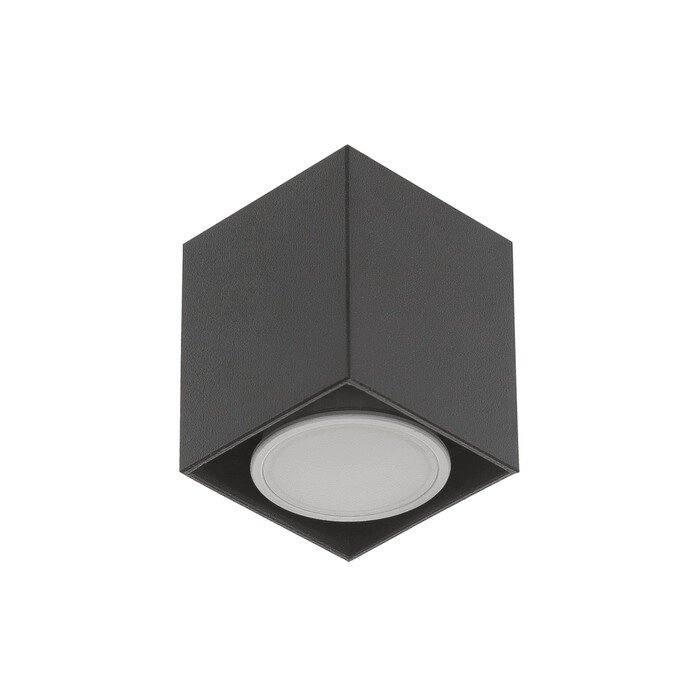 Светильник накладной "Хитоши" 1х35Вт GU10 черный 6х6х7см от компании Интернет-гипермаркет «MOLL» - фото 1